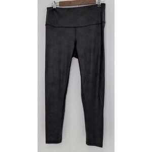 Modern Balance Black Coated Skinny Pull On Leggings Pants Size XL‎ Biker